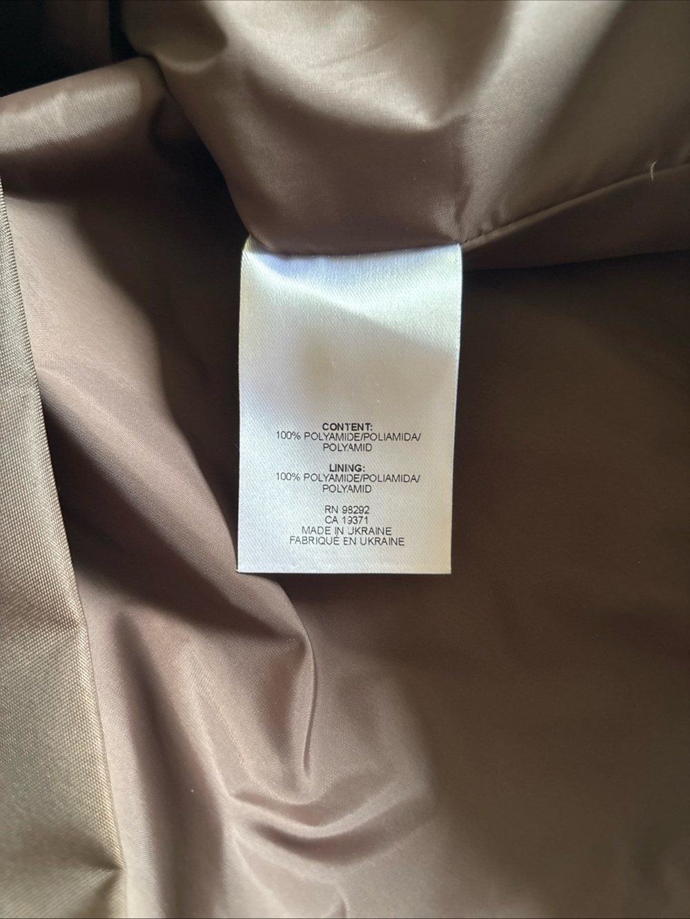 NWT Tibi Eco Nylon Midi Trouser Skirt Brown Size 00 - Picture 14 of 16